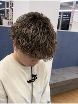 ビカム 名駅(become)&nbsp;ミルクティーベージュスパイラルパーマ