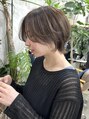 ウーフ(U-fu) 前髪長めな大人綺麗めショートウルフ☆