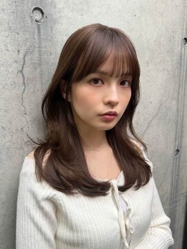 ジーナ 流山おおたかの森(Zina) 髪質改善*メルティ―カラーアッシュブラウン*【Zinaおおたか】