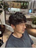 大人の渋カジ無造作パーマ