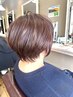 ノンジアミンmarrbカラー【SB込み】￥8800#八軒#イヤリングカラー#前髪カット