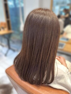 ユニ バイ マグ 長野店(Uni.by Mag) ダメージ最小限ツヤ髪ストレート髪質改善