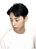 センターパート　韓国ヘア　韓国風