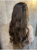 お呼ばれアレンジ