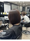 丸みボブ 20代30代40代ヘア 小顔 神戸ボブ 三ノ宮