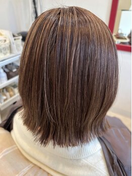 シャラ(ShaRa)の写真/オシャレを楽しむヘアをご提案！ただ白髪を染めるだけではなくあなたの魅力を引き出すスタイルに◎