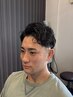 グルーミングメンズカット＋パーマ￥14,300～※シェービングあり〈小岩〉