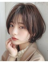 ゴカンムード(Gokan mood)&nbsp;ハイライトバレイヤージュダブルカラーショートカット30代40代