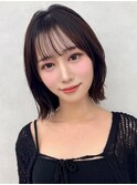 韓国ボブ/レイヤーボブ/くびれボブ/小顔カット/イメチェン