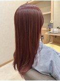 韓国レイヤー×レッド×艶髪