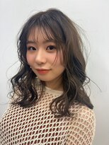 レゴリスヘアークリエイティブブランド(Regolith hair creative brand)&nbsp;フェイスレイヤー/顔まわりカット/レイヤー/アッシュベージュ