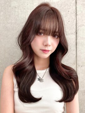 ロンドホットリップ 立川(Lond hot lip) ☆姫カットレイヤー/マロンベージュ/韓国風巻き/立川レイヤー