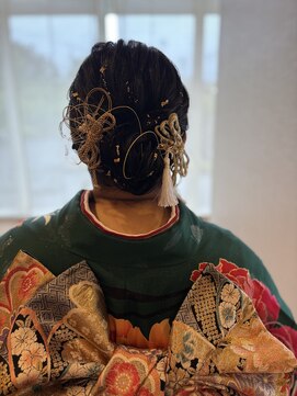 ヘアアートマール(Hair Art marl) ミディアムヘア水引セット