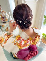 サロンナビ(Salon Navi)&nbsp;浴衣ヘアセット/お呼ばれヘアセット/成人式ヘアセット