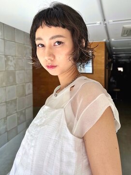 トゥコ(tuco) オン眉 ミニボブパーマ ボブパーマ ニュアンスパーマ