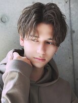 フィフス 大分(fifth)&nbsp;大分ツイストスパイラルパーマメンズカットセンターパート30代