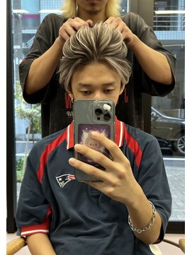 ヌエン 渋谷(NU/EN) メンズシャドールーツ/メンズバレイヤージュ