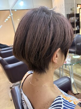 シャンプーボーイアネックス(SHAMPOO BOY Annex) 大人かっこいいショートボブby ERINA