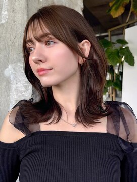 アマトウキョウ 表参道(AMA TOKYO) 20代30代40代/レイヤーカット/大人韓国ヘア/顔まわりカット