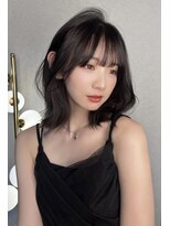 ボタン ハカタ(VOTAN hakata) 【前田七音】小顔に見える顔まわり/ラベンダーグレージュ