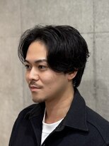 シルフィ(sylph)&nbsp;センターパート/ニュアンスパーマ.20代30大40代