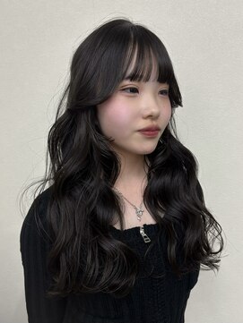 コルク バイ マグ 松本駅前(COLK by Mag) 冬◎暗髪ロングヘア×髪質改善トリートメント×透明感