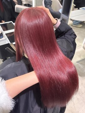 ジェム(GEM) 【暖音】チェリーレッドで大人可愛く♪