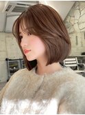 韓国ボブレイヤーボブ渋谷タッセルボブお洒落なレイヤーカット