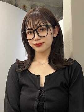 カノエ(canoe) ダークアッシュ顔周りレイヤー20代~50代【西新大濠荒戸】