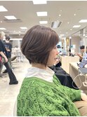 ワンホンレイヤー/ミルクティーブロンド/ダークブルー/平塚駅