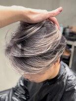 コスモス 町田(COSMOS)&nbsp;大人モテホワイトシルバーメンズバレイヤージュ町田美容室