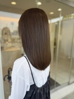 ヒビカ(HIBIKA) 艶感ストレート ナチュラルブラウン