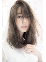 ラフヘアーアンドライフ 所沢東口店(LAF Hair&Life) ロブミディ&ブルージュカラー