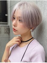 ボンドストーリーノヴァ(Bond Story nova) ハンサムショート×ロイヤルグレージュ
