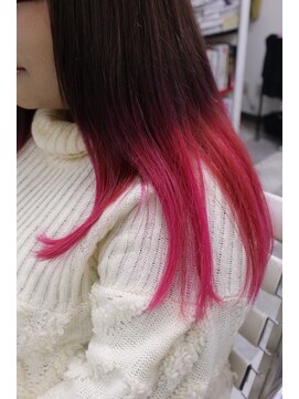 ストロベリーロックス 赤羽1番街店 グラデーションカラー　ピンク＆ピンクベージュ