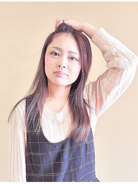 トウキョウ ゴブ(GOB) 【TOKYO GOB】かき上げて抜け感漂うスイーツカラー