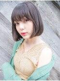 丸みまとまりのあるボブヘアー☆