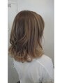 アグ ヘアー フラッグ 佐久店(Agu hair flag)&nbsp;赤味を抑えたベージュカラー。人気です！
