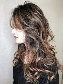 ページボーイ オレンジベージュバレーヤージュ