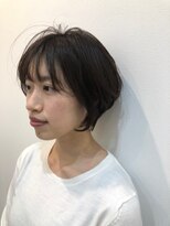 ジュエ ヘアー デザイン(Jue hair design) 甘すぎない前下がりショートボブ