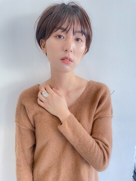 ゴブンノロク(GOBUN NO ROKU) 面長小顔ナチュラルショート(緑地公園/千里中央/千里山/桃山台)