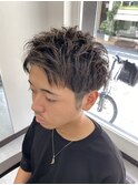アップバングショート