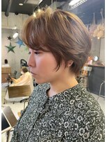 シック(sick)&nbsp;ミルクティーベージュマッシュショート