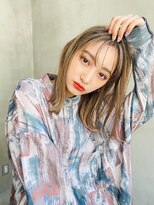 リベルテ銀座20代 ブリーチ×外国人風ハイトーン