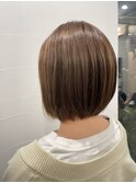 前下がりボブ