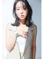 マッシュアンドマッシュアヴェダ ららぽーと福岡店(mash&mash AVEDA)&nbsp;ダークアッシュ・フェイスレイヤー・ボブ・白髪ぼかし・髪質改善