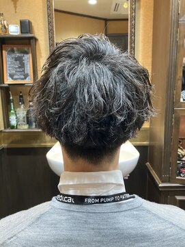 ヒロギンザバーバーショップ 大宮店(HIRO GINZA BARBER SHOP) twist spiral perm