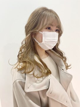 ギグスダブル 栄店(gigs double) ホワイトミルクティーベージュ☆