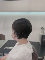 サウンドヘアデザイン(sound hair design) ダークブルーのインナーカラー