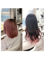 クラン ヘアーアンドスタジオ(CLAN hair & studio)&nbsp;ハイトーンプルエクステインナーカラーミルクティーベージュ